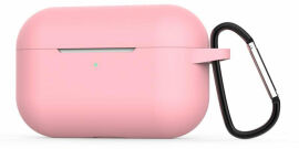 Акція на Чохол для навушників Tpu Case with Belt Pink for Apple AirPods Pro від Y.UA