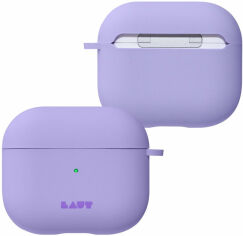 Акция на Чохол для навушників Laut Huex Pastels Violet (L_AP4_HXP_PU) для Apple AirPods 3 от Y.UA