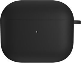 Акція на Чохол для навушників Switcheasy Skin Soft Touch Silicone Black (GS-108-174-193-11) для Apple AirPods 3 від Y.UA