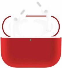 Акция на Чохол для навушників Tpu Case Red for Apple AirPods Pro от Y.UA