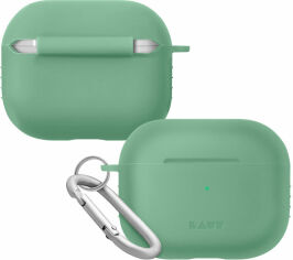 Акція на Чохол для навушників Laut Pod with Celadon Green (L_AP4_POD_CE) для Apple AirPods 3 від Y.UA