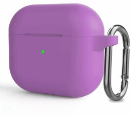 Акція на Чохол для навушників ArmorStandart Hang Case Purple (ARM60317) для Apple AirPods 3 від Y.UA