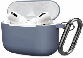 Акция на Чохол для навушників Tpu Case with Belt Lavender for Apple AirPods Pro от Y.UA