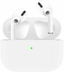 Акція на Чохол для навушників Tpu Case White for Apple AirPods Pro від Y.UA