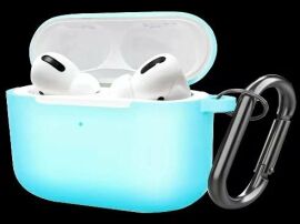 Акция на Чохол для навушників Tpu Case with Belt Noctilucent for Apple AirPods Pro от Y.UA