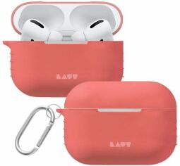Акція на Чохол для навушників Laut Pod Case with Belt Coral Pink (L_APP_POD_P) for Apple AirPods Pro від Y.UA
