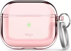 Акция на Чохол для навушників Elago Clear Case Lovely Pink (EAP3CL-HANG-LPK) для Apple AirPods 3 от Y.UA