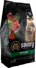 Акция на Сухий корм Savory для собак малих порід зі свіжим м'ясом ягняти, 3 кг (4820232630327) от Y.UA
