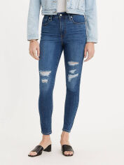 Акція на Джинси Skinny жіночі Levi's 721 High Rise Skinny 722746408 W27L30 Сині від Rozetka