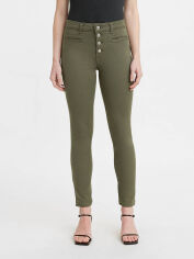 Акція на Джинси Skinny жіночі Levi`s 721 High Rise Skinny Exposed Button 496701162 W25L32 Зелені від Rozetka