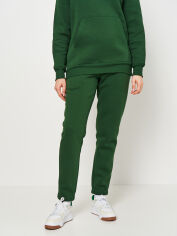 Акція на Спортивні штани жіночі ROZA 230412 2XL Темно-зелені від Rozetka