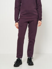 Акція на Спортивні штани жіночі ROZA 230412 XL Темно-фіолетові від Rozetka