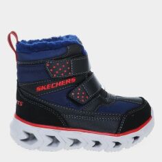 Акція на Дитячі черевики для хлопчика Skechers Hypno-Flash 2.0 405052N NVBK 23 від Rozetka