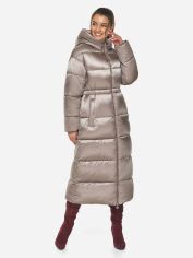 Акция на Куртка зимова довга жіноча Braggart 53140 S (46) Аметрин от Rozetka
