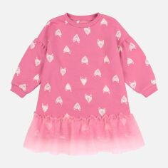 Акція на Дитяча тепла сукня для дівчинки Бемби ПЛ384-301 128 см Рожева (14384722243.301) від Rozetka