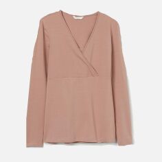 Акція на Блузка для годуючих мам жіноча H&M 9840514arl XL Кавова від Rozetka