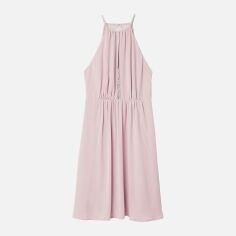 Акція на Сукня коротка літня жіноча H&M 0608028_04 42 Рожева від Rozetka