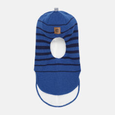 Акція на Дитяча зимова шапка-шолом в'язана для хлопчика Lenne Cair 23576-670 52 см від Rozetka