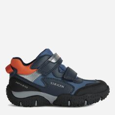 Акция на Підліткові демісезонні черевики для хлопчика Geox Baltic Boy J2642A-050BU-C0659 36 Сині от Rozetka