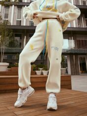 Акция на Спортивні штани на флісі жіночі Gepur 42642 S Молочні от Rozetka