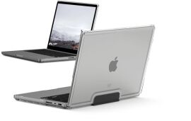 Акція на Uag [U] Lucent Ice/Black (134001114340) for MacBook Pro 14" M3 | M2 | M1 від Stylus