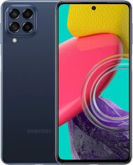 Акция на Samsung Galaxy M53 5G 8/128Gb Dark Blue M536B от Stylus