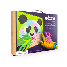 Акція на Набір для творчості ОКТО Створення картини повітряною глиною Panda (20000) від Будинок іграшок