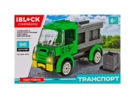 Акція на Конструктор IBLOCK Міський транспорт зелений (PL-921-472/4) від Будинок іграшок