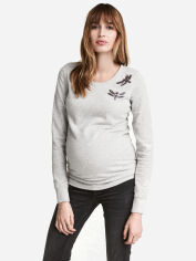 Акція на Лонгслів для вагітних довгий жіночий H&M XAZ057399HTXO S Сірий від Rozetka