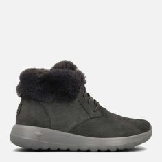 Акція на Жіночі черевики низькі Skechers 15506 CHAR 36 Сірі від Rozetka