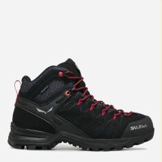 Акція на Жіночі черевики високі з мембраною Salewa Ws Alp Mate Mid Wp 61385/0998 37 (4.5UK) 23.5 см Black Out/Virtual Pink від Rozetka