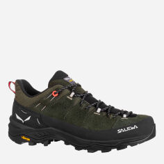 Акция на Жіночі кросівки для трекінгу Salewa Alp Trainer 2 W 61403/5670 37 (4.5UK) 23.5 см Dark Olive/Black от Rozetka