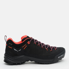 Акция на Жіночі кросівки з Gore-Tex Salewa Ws Wildfire Leather Gtx W 61417/0936 36 (3.5UK) 22.5 см Black/Fluo Coral от Rozetka