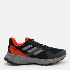 Акция на Чоловічі кросівки для бігу Adidas Terrex Soulstride IF5010 40.5 (7UK) 25.5 см Cblack/Grefou/Solred от Rozetka