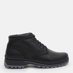 Акція на Чоловічі зимові черевики Prime Shoes 620 Black Leather 16-620-30118 42 28 Чорні від Rozetka