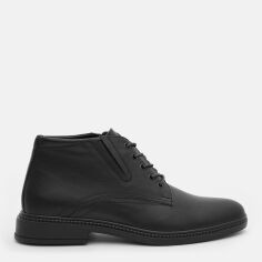 Акція на Чоловічі зимові черевики Prime Shoes 791 Black Leather 16-791-10111 40 26.5 Чорні від Rozetka