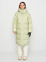 Акція на Куртка зимова довга жіноча 4F Down Jacket F238 4FAW23TDJAF238-42S XL Зелена від Rozetka