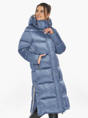 Акция на Куртка зимова довга жіноча Braggart 53570 50 (L) Маренго от Rozetka