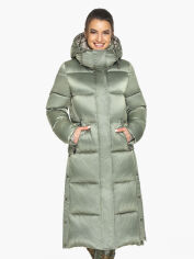 Акция на Куртка зимова довга жіноча Braggart 53570 50 (L) Нефрит от Rozetka