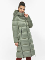 Акция на Куртка зимова довга жіноча Braggart 55120 46 (S) Нефрит от Rozetka
