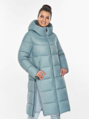 Акція на Куртка зимова довга жіноча Braggart 55120 46 (S) Топаз від Rozetka