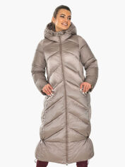 Акция на Куртка зимова довга жіноча Braggart 58968 50 (L) Аметрин от Rozetka