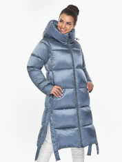 Акция на Куртка зимова довга жіноча Braggart 53875 42 (XXS) Маренго от Rozetka
