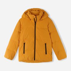 Акция на Дитяча зимова термо куртка для хлопчика Reima Paimio 5100282A-2450 134 см от Rozetka