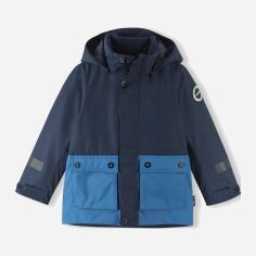 Акция на Дитяча зимова термо куртка для хлопчика Reima Luhanka 5100283A-6980 116 см от Rozetka
