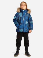 Акция на Дитяча зимова куртка для хлопчика Huppa Marinel 17200030-32525 110 см от Rozetka