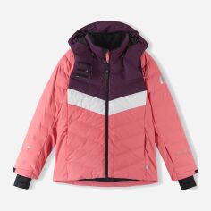 Акція на Дитяча зимова термо куртка для дівчинки Reima Luppo 5100090A-423A 110 см від Rozetka