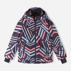 Акція на Дитяча зимова термо лижна куртка для дівчинки Reima Posio 5100076B-9991 110 см від Rozetka