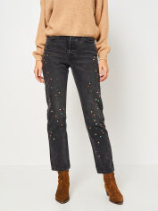 Акція на Джинси Regular Fit жіночі Levi`s 501 Jeans For Women 12501-0465 26-30 Темно-сірі від Rozetka