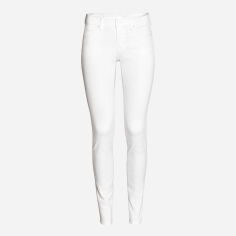 Акція на Джинси Slim Fit жіночі H&M 03-0399087_9 32/32 Білі (СА2000001993798) від Rozetka